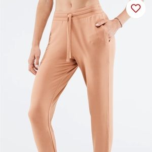 FABLETICS, Luxe Terry Jogger pants, brand new with tags, Size: S/6, Color: Sand